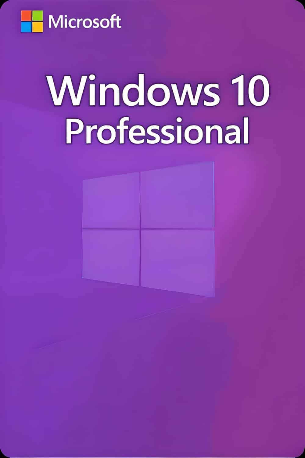 Microsoft Windows 10 Professional Licencia para 3 dispositivos
